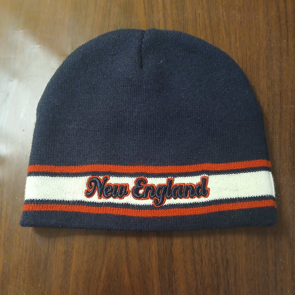 Colosseum Athletics Navy Knit New England Beanie
